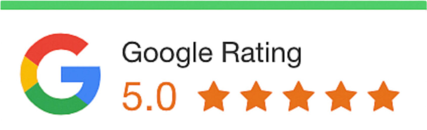 Cebron has a 5 star rating on Google